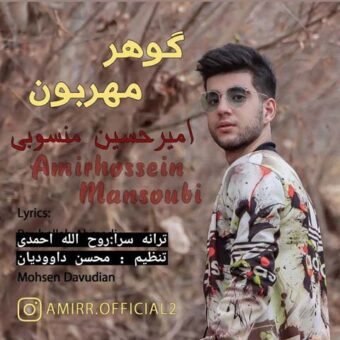 دانلود آهنگ امیرحسین منسوبی به نام گوهر مهربون
