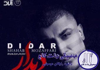 دانلود آهنگ شهاب مظفری به نام دیدار / عشق یک نقاشی دلتنگ روی پرده هاست