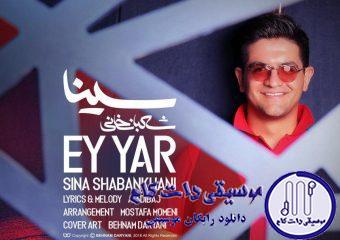 دانلود آهنگ سینا شعبانخانی به نام ای یار / وای عجب حاله بدی احساس تب دارم